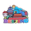 Domestic popular cultural and creative city fridge magnets 3D stereoscopic wooden magnetic fridge magnets, original cultural and tourism products Item Picture